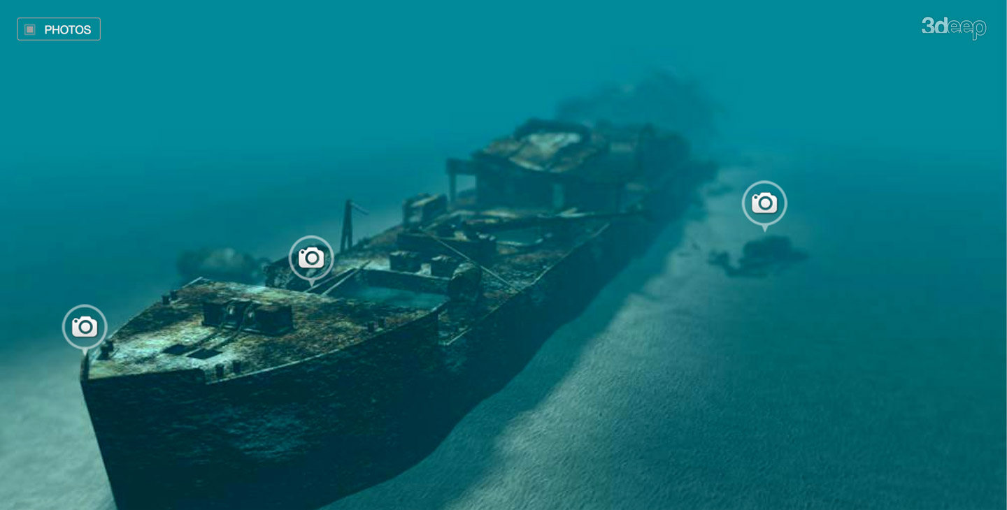 3D Wraktour THISTLEGORM